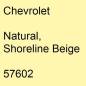 Preview: Chevrolet, Natural, Shoreline Beige, 57602.
